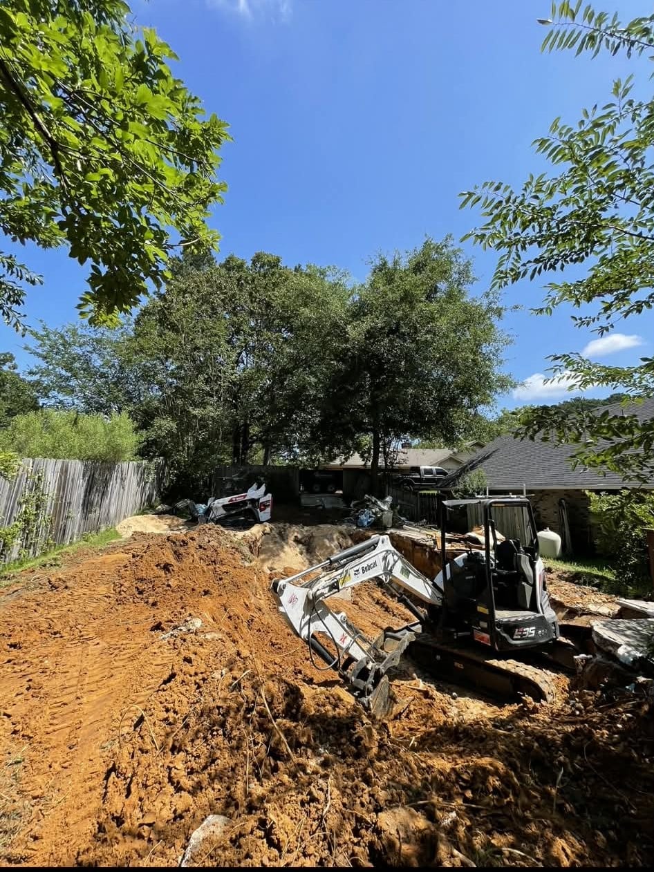 Demolition work